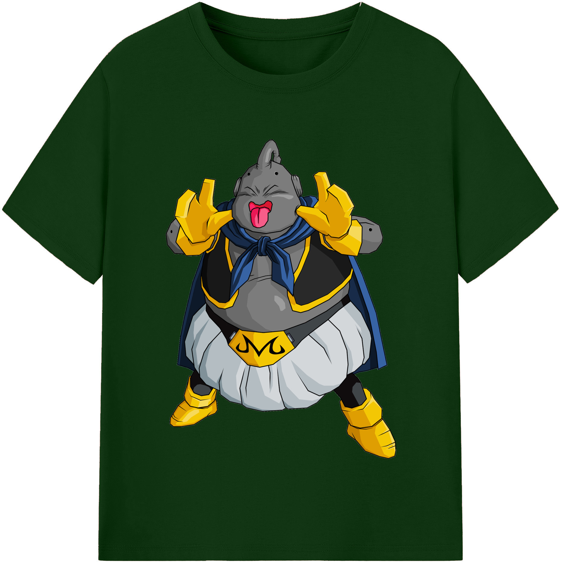 （画像用） ドラゴンボール 魔人ブウ DRAGON BALL Majin Buu 綿100％半袖Tシャツ（フロントプリント）